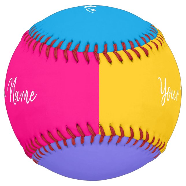 Girls Personalised Softball by HAMbyWG (Front)