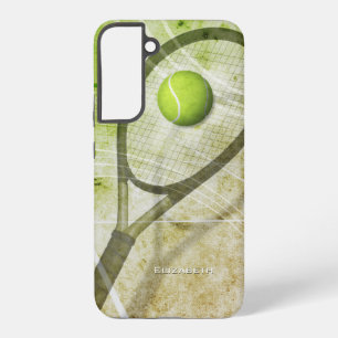 girls personalised tennis samsung galaxy case