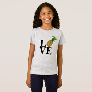 Girl's Pineapple Love T-Shirt