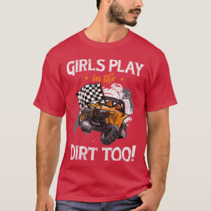 Girls Playing in the UTV Dirt Offroad SXS Racing Q T-Shirt
