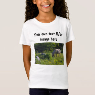 Girls' pony or own words, own image T-Shirt