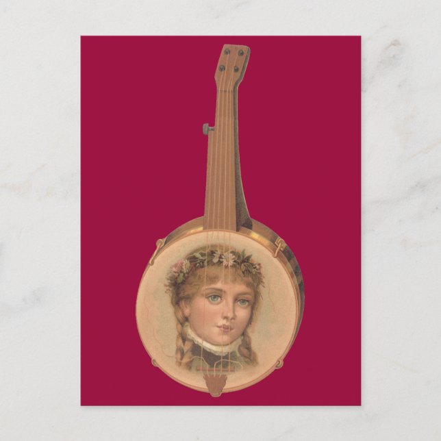 Girls Portrait Postcard (Front)
