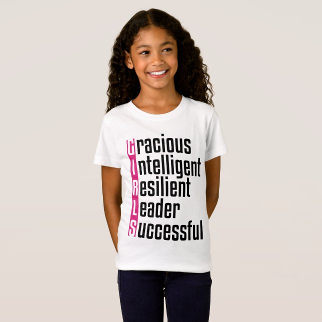 GIRLS Positive T-Shirt (Front Full)