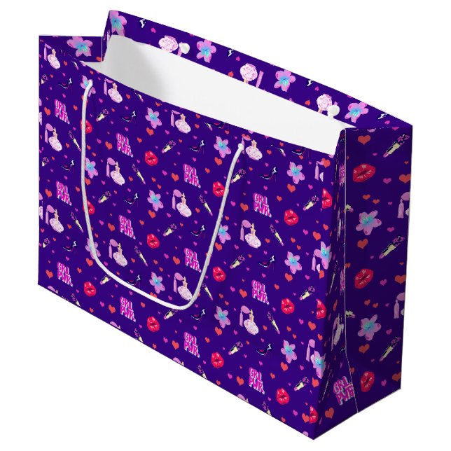 Girls Power Large Gift Bag (Front Angled)