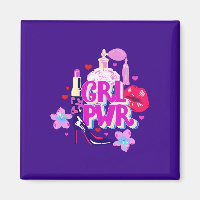 Girls Power Magnet (Front)
