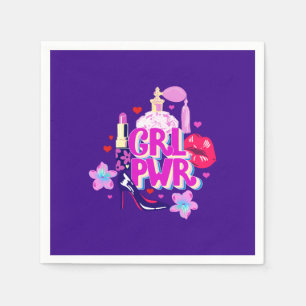 Girls Power Napkin
