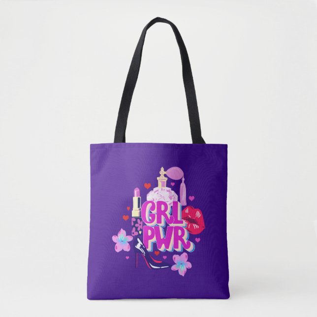 Girls Power Tote Bag (Front)
