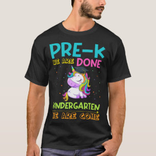 Girls Pre-K Graduation Magical Unicorn T-Shirt