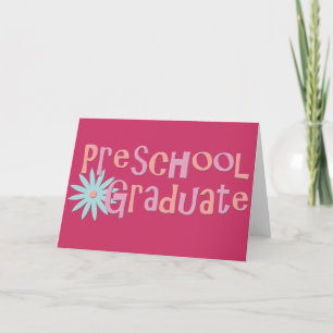 Girl's Preschool Graduation Gifts Card