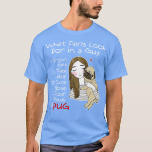 Girls pug T-Shirt