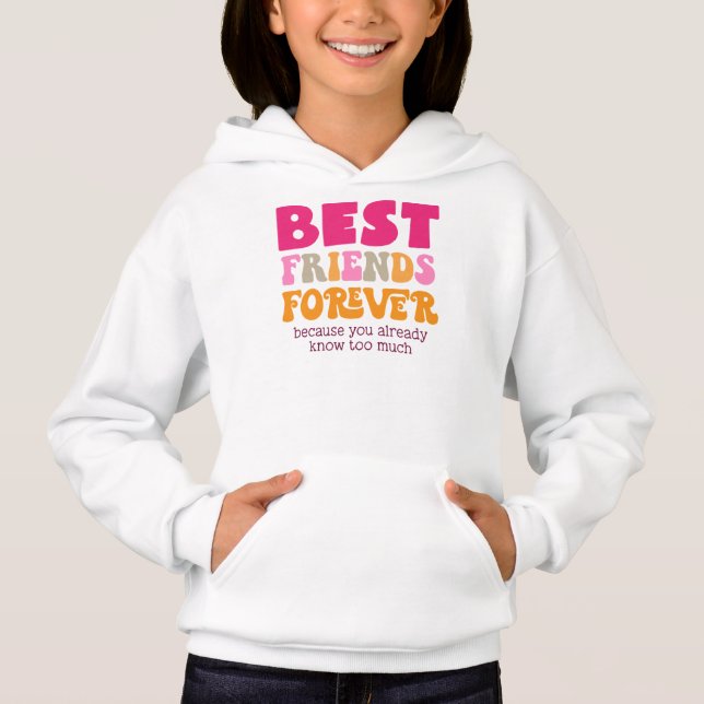 Girl's Pullover Hoodie (Front)