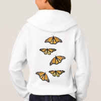 Girls Pullover Hoodie Monarchs