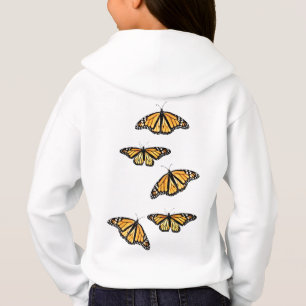Girls Pullover Hoodie Monarchs