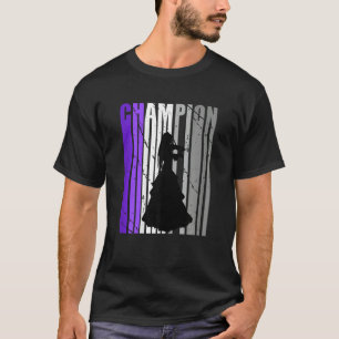 Girls Purple Violin Birthday Daughter Orchestra Pl T-Shirt