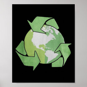 Girls Recycling, Recycling Kids, Recycle For Men  Poster