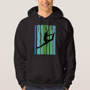 Girls Retro Forever Dance Plays Dances In Team Vin Hoodie
