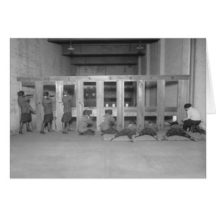 Girls Rifle Team, 1922