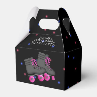 Girl's Roller Skate Birthday Party Favour Box