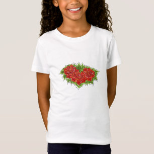 Girls Rose Tshirt