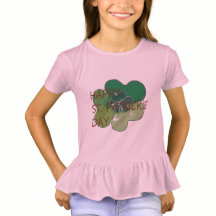 Girls' Ruffle T-Shirt