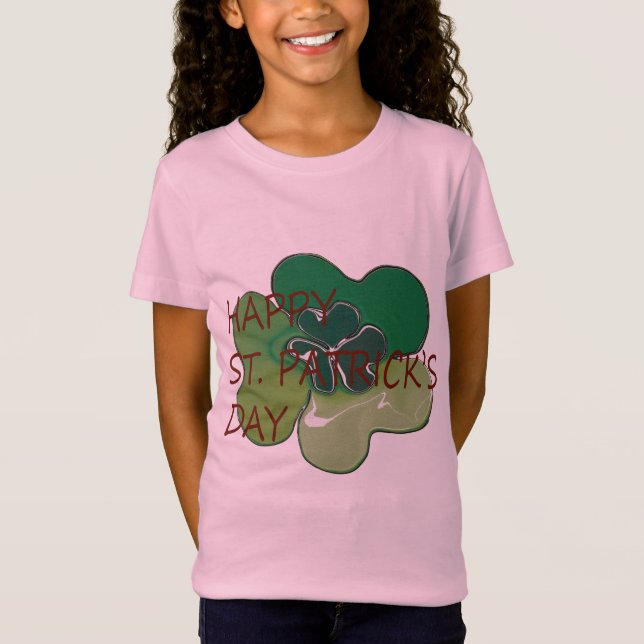 Girls' Ruffle T-Shirt (Front)