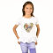 Girls Ruffle Texas Tee