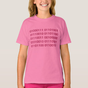 Girls Rule (Binary) T-Shirt