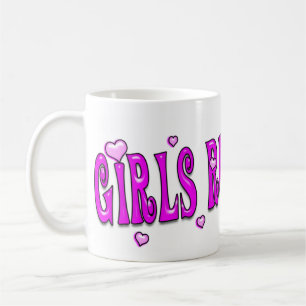 Girls Rule! Boys Drool! Mug