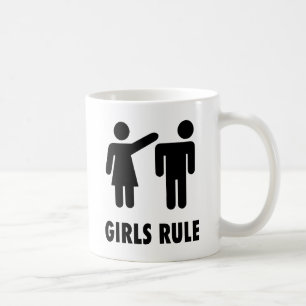 Girls Rule Coffee Mug