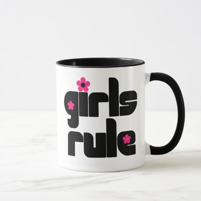 Girls Rule mug (Right)