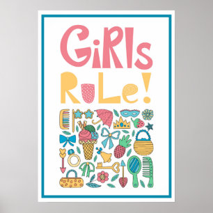 Girls Rule Poster