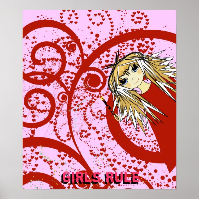 Girls Rule Poster (Front)