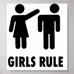 Girls Rule Poster