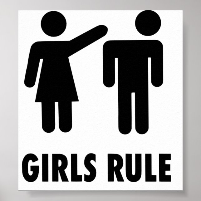 Girls Rule Poster (Front)