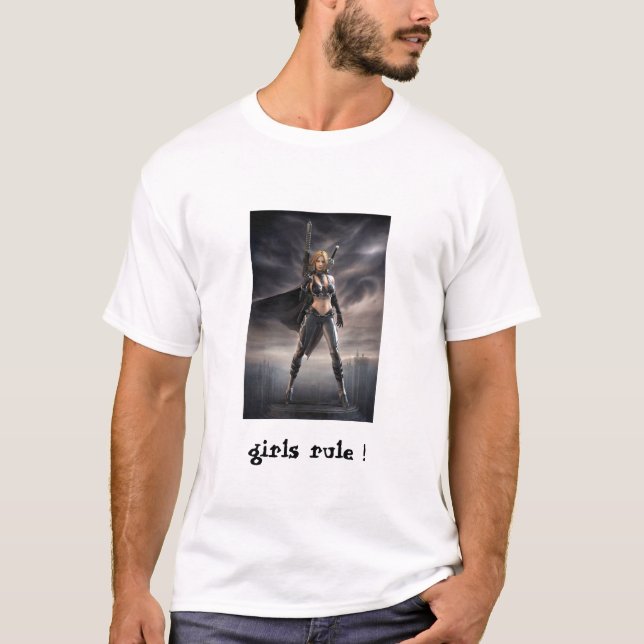 girls rule ! T-Shirt (Front)