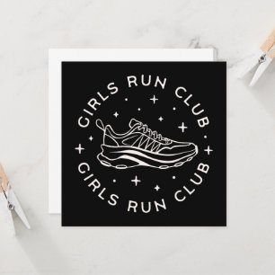 Girls run running club squad invitation