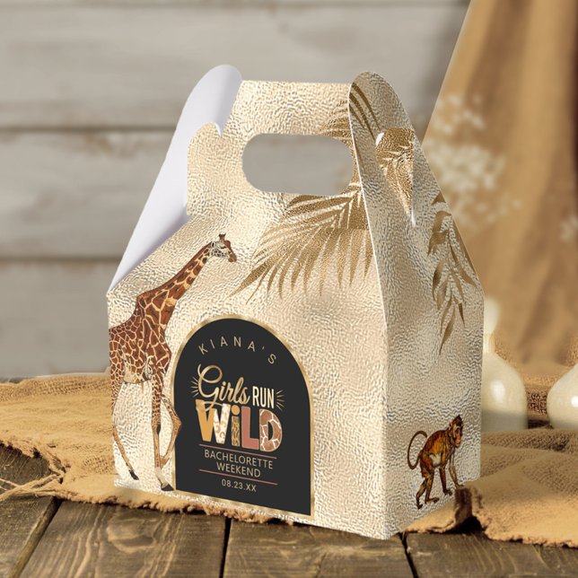 Girls Run Wild Bachelorette ID1148 Favour Box (Creator Uploaded)
