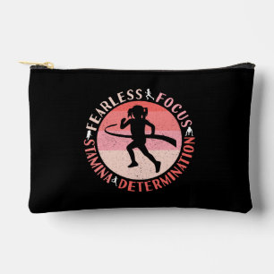Girls Running Mindset - Focus Fearless Runner Accessory Pouch