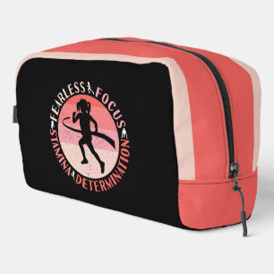 Girls Running Mindset - Focus Fearless Runner Dopp Kit