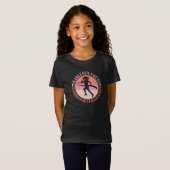 Girls Running Mindset - Focus Fearless Runner T-Shirt (Front Full)