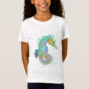 Girl's Seahorse Teeshirt T-Shirt