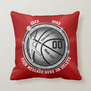 Girls Senior Night Gifts for Basketball, Custom Cushion