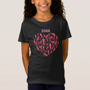 Girls Soccer Heart - Women Players T-Shirt