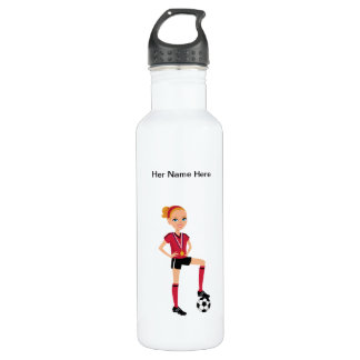 Girl's Soccer Rugged 710 Ml Water Bottle
