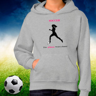 Girls Soccer "This Princess wears cleats"