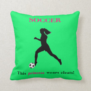 Girls Soccer - This princess wears cleats! Cushion