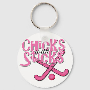 Girls Sports Key Ring