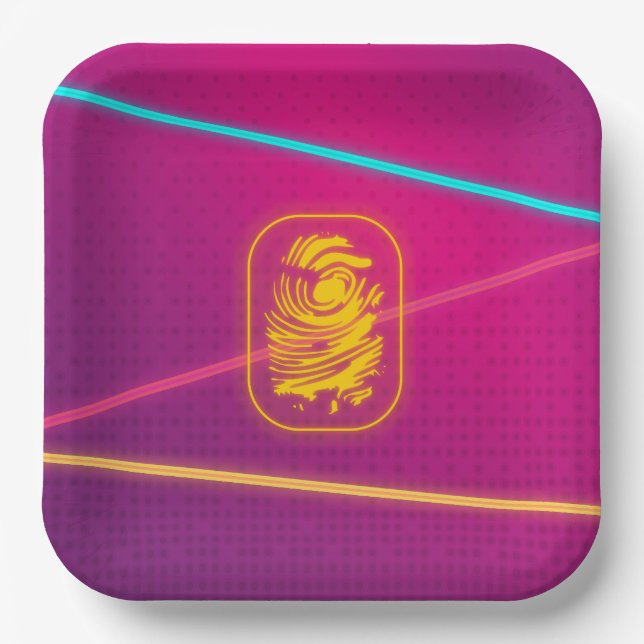 Girls Spy Party Laser Plates (Front)