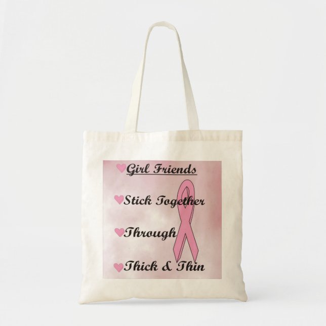 Girls Stick Together Tote Bag (Front)