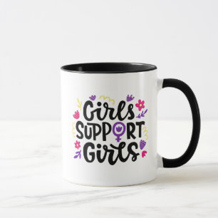 Girls Support Girls Mug